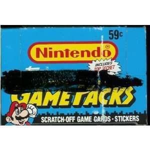   Scratch Off Game Cards   Sticker Box   24 Packs Per Box Toys & Games