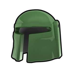  Sand Green Mando Helmet   LEGO Compatible Minifigure Piece 