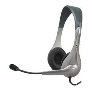  Cyber Acoustics AC 202b Speech Recognition Stereo Headset 