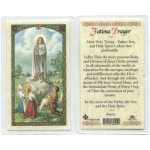  Prayer to Our Lady of Fatima Holy Card (HC9 010E)   Pack 