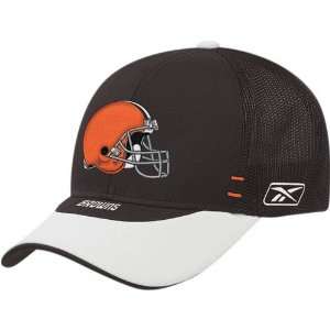  Reebok Cleveland Browns Brown Youth Draft Day Flex Fit Hat 