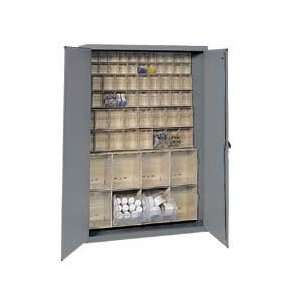   SOLUTIONS Security Cabinet with Tip Out Bins   Gray