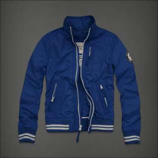 Abercrombie Men Blue Saranac Lake Jacket outwear  