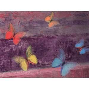 Schmetterling Mauve by Lente Louisa 32x24 