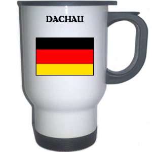  Germany   DACHAU White Stainless Steel Mug Everything 