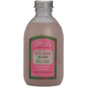  Savon et Cie Bath Cream, Wild Rose, 8.4 oz (250 ml) (Pack 