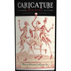 2010 Caricature California Red Blend 750ml Grocery 