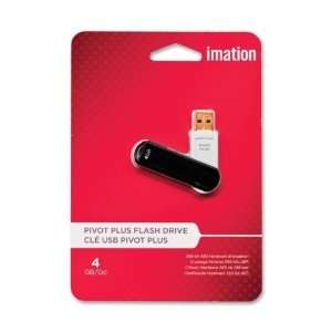  Imation USB Flashdrive, Password Protected, 4GB, Black 