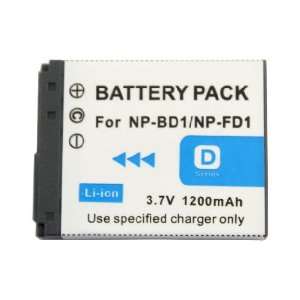  Battery for Sony DSC T900 DSC T90 T77 NP FD1 NP BD1 