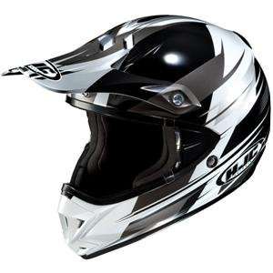  HJC CL X5 Sapien Helmet   Medium/Silver Automotive