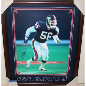 NEW Lawrence Taylor SIGNED CHERRY Framed 16X20 PSA  Sports 