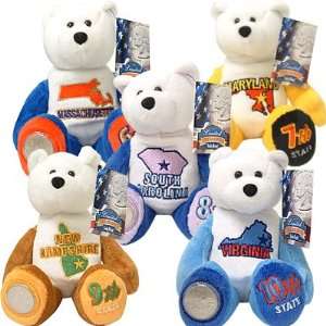  2000 Limited Treasures Quarter Bears   Set of 5 
