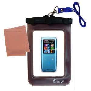 Gomadic Clean n Dry Waterproof Protective Case for the Samsung YP S3 