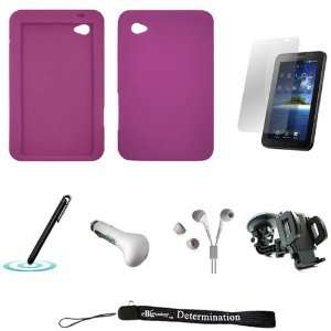  Purple Protection Silicone Skin for Samsung Galaxy Tablet 