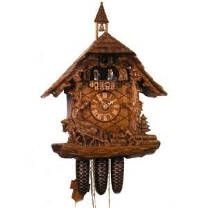  Adolf Herr Cuckoo Clock 8 day with music The Woodworker 15 