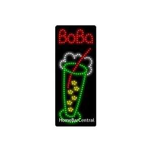  Boba, Logo (vertical) LED Sign   20372 