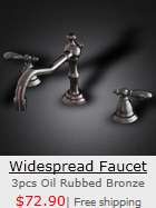 NEW   OIL RUBBED BRONZE WIDESPREAD BATHROOM SINK FAUCET  