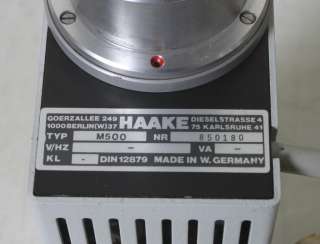 Haake M500 Rotational Viscometer w/ RV 12 Controller  