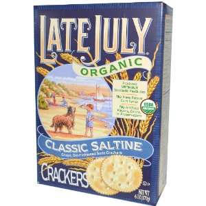 Late July   Organic Crackers   Classic Saltine   6 oz.  