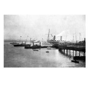  SS Ophir and the Royal Yacht Alberta at Portsmouth 