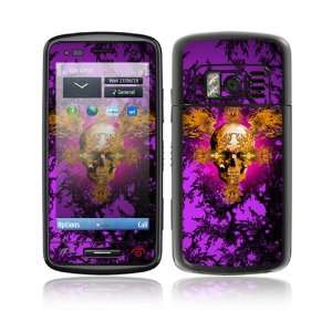 Nokia C6 01 Decal Skin Sticker   Gothika Skull