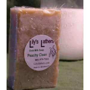  Lilys Lathers Peachy Clean Natural Goat Milk Soap Beauty