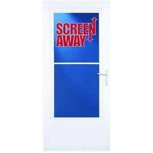  32 White Screenaway Door