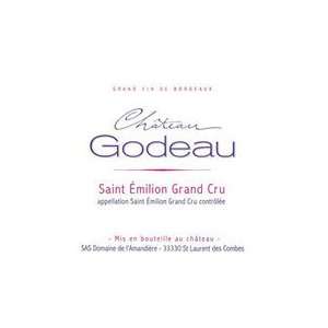 2009 Chateau Godeau Saint Emilion 750ml Grocery & Gourmet 