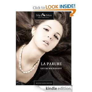 La parure (French Edition) Guy de Maupassant  Kindle 
