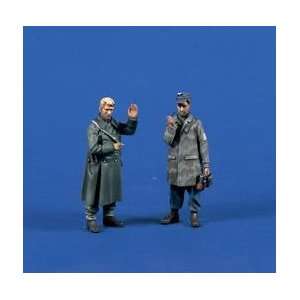  German POWs Set 2 WWII 2 figures 1 35 Verlinden Toys 