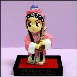 Peking Opera Collectible Figurines female lead in Beijing opera 