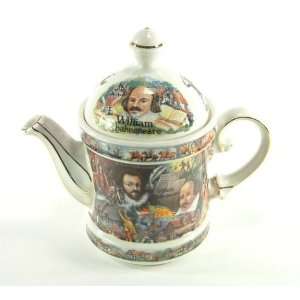  James Sadler Shakespeare 2 Cup Teapot