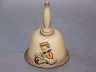 Hummel Hand crafted 1980 Annunal Bell thoughful third Edition 