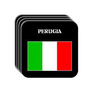 Italy   PERUGIA Set of 4 Mini Mousepad Coasters