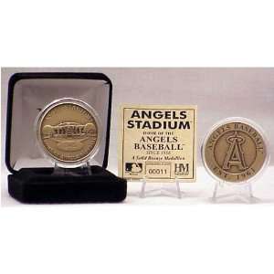 Angel Stadium Of Anaheim Bronze Coin 