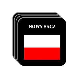  Poland   NOWY SACZ Set of 4 Mini Mousepad Coasters 