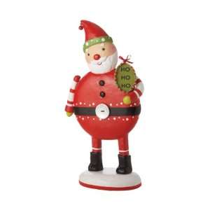  3 Whimsical Wafer Santa Table Top Display Figurine