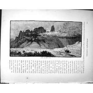  Defile Tih Mountains Palestine 1881 Jebel Ed Deir Sinai 