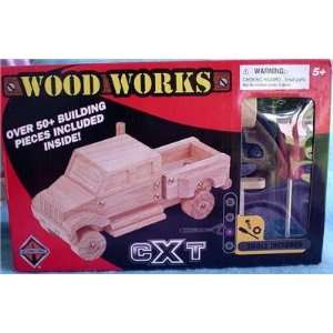  Wood Works Wooden Model Truck Kit Toys & Games