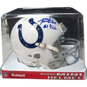  Anthony Gonzalez Indianapolis Colts Autographed Mini 