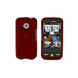 HTC Droid Eris Rubberized Shield Hard Case Red Cell 