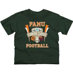FAMU Rattlers Youth 2011 Florida Classic Logo T Shirt   Green  