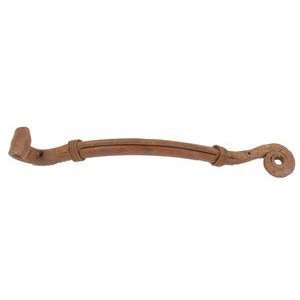  Forged Iron Gate or Door Pull Rust 19 1/4