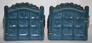 Rookwood Pottery 1926 Peacock Bookends 2445  