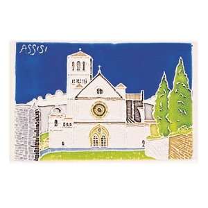  Handmade Assisi Bascilica Tile From Italy