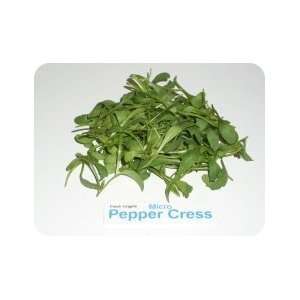 Micro Greens   Peppercress   4 x 8 oz  Grocery & Gourmet 