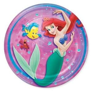   Party By Hallmark Disney The Little Mermaid Dinner Plates (8 count