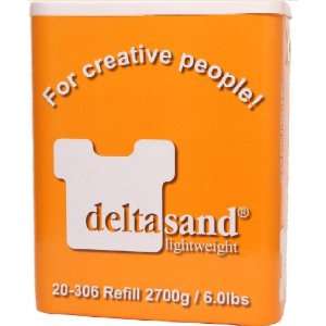   DeltaSand Lightweight Sand Refill   6 lbs   White Toys & Games