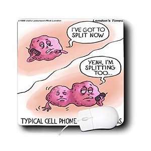   Times Funny Society Cartoons   Typical Cell Phone Calls   Mouse Pads