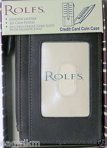 Rolfs Credit Card Coin Case Wallet  